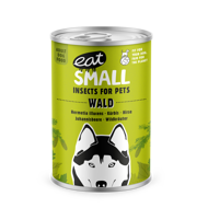 EAT SMALL Wald konservuotas maistas su vabzdžiais suaugusiems aktyviems šunims, 400 g paveikslėlis