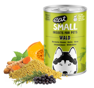 EAT SMALL Wald konservuotas maistas su vabzdžiais suaugusiems aktyviems šunims, 800 g paveikslėlis