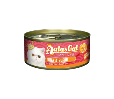 AATAS Tantalizing Tuna & Surimi konservai katėms su tunu it krabų mėsa drebučiuose 80 g paveikslėlis