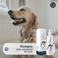 NANO SANITAS Male advanced fur care  šampūnas ilgaplaukių šunų veislių patinams, 250 ml paveikslėlis