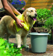PAWISE rankšluostis šunims 40 -50 cm, geltonas paveikslėlis