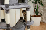 KERBL draskyklė katėms Matteo, 59x52x162, pilka paveikslėlis