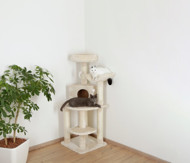 KERBL kampinė draskyklė katėms Zirconia, 56x56x130cm, smėlio sp. paveikslėlis