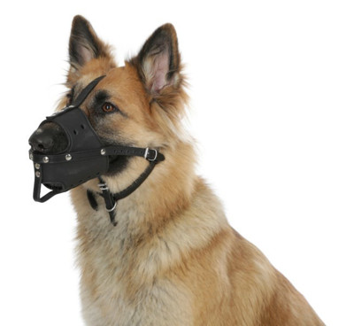 KERBL odinis antsnukis šunims XXL, juodas, 38 cm, G 11.5 cm paveikslėlis