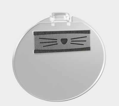 ROTHO BELLA kačių tualeto durelės, skaidrios paveikslėlis