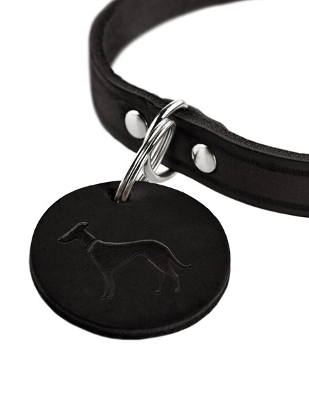 HUNTER AALBORG odinis antkaklis šunims, 52/M, juodas paveikslėlis