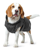 HUNTER UPPSALA funkcionalus paltas šunims, 50 cm, juodas paveikslėlis