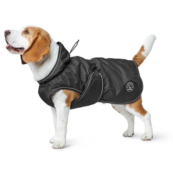 HUNTER UPPSALA funkcionalus paltas šunims, 60 cm, juodas paveikslėlis
