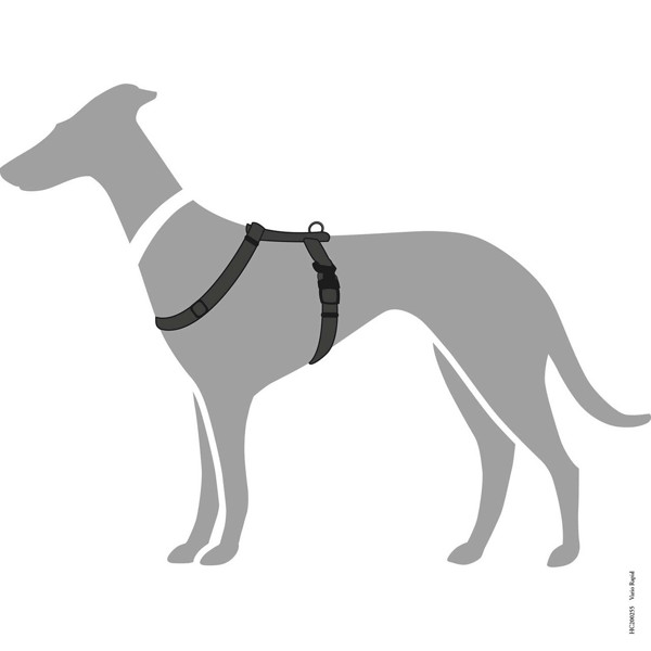 HUNTER VARIO-RAPID petnešos šunims, 48–70 / S–M, juodos paveikslėlis