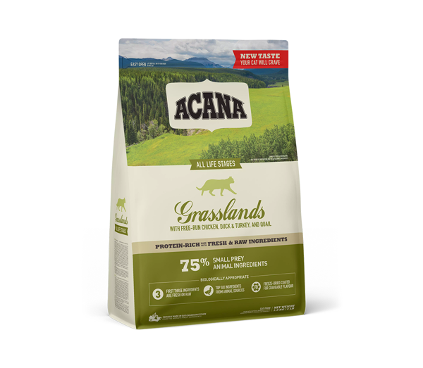 ACANA Grasslands Cat sausas maistas katėms 340g paveikslėlis