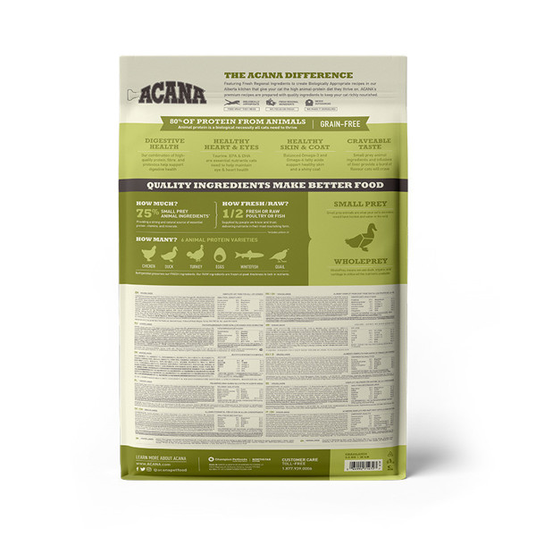ACANA Grasslands Cat sausas maistas katėms 340 g paveikslėlis