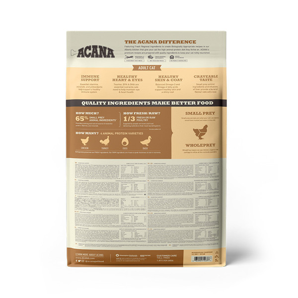 ACANA Homestead Harvest Cat sausas maistas katėms 340 g paveikslėlis