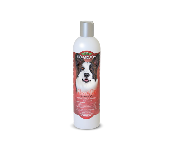 BIO-GROOM Flea and Tick antiparazitinis šampūnas šunims ir katėms, 355 ml paveikslėlis