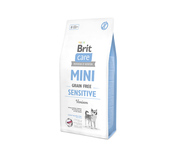 BRIT CARE Mini Sensitive hipoalerginis sausas maistas jautriems šunims 7 kg paveikslėlis