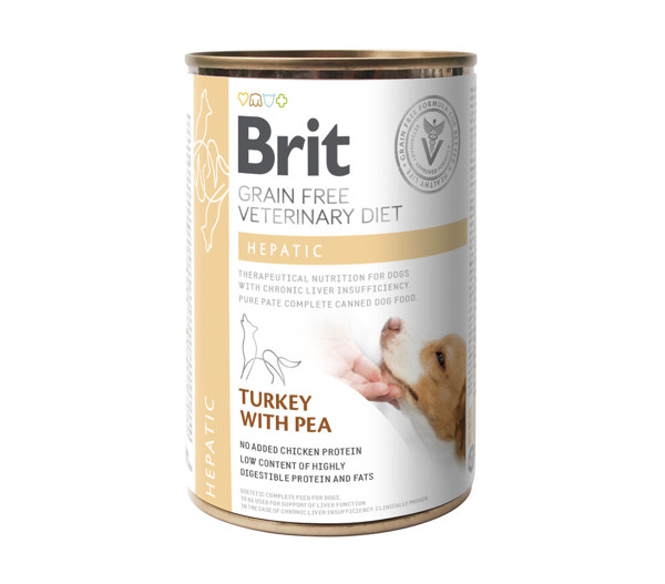 BRIT GF Veterinary Diets Hepatic konservai šunims 400 g paveikslėlis