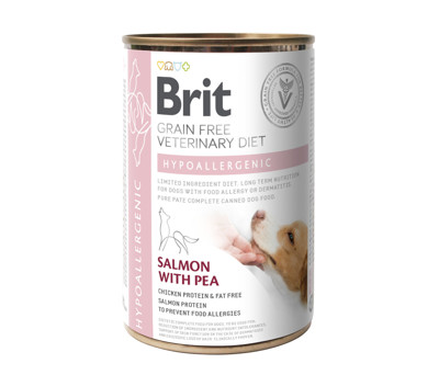 BRIT GF Veterinary Diets Hypoallergenic konservai šunims 400 g paveikslėlis