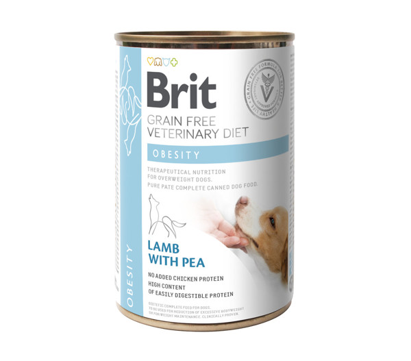 BRIT GF Veterinary Diets Obesity konservai šunims 400 g paveikslėlis