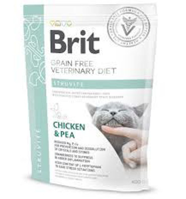 BRIT GF Veterinary Diets Struvite sausas maistas katėms 400 g paveikslėlis