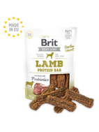 BRIT Jerky Lamb Protein Bar skanėstai suaugusiems šunims su ėriena 80 g paveikslėlis