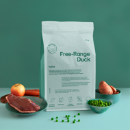 BUDDY Free-Range Duck sausas maistas su antiena aktyviems šunims, 12 kg paveikslėlis