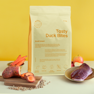 BUDDY Tasty Duck Bites sausas maistas su antiena suaugusiems mažų veislių šunims, 2 kg paveikslėlis