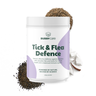 BUDDY Tick & Flea Defence papildas nuo parazitų, šuns imuninei sistemai, 130 g paveikslėlis