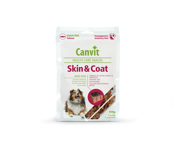 CANVIT Skin&Coat skanėstas šunų kailiui 200 g paveikslėlis