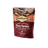 CARNILOVE Duck&Turkey Large Breed Cats sausas maistas didelių veislių katėms 400 g paveikslėlis