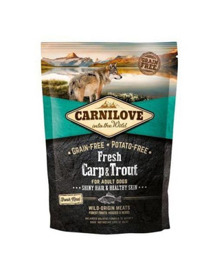 CARNILOVE FRESH Carp&Trout sausas maistas suaugusiems šunims su karpiu ir upėtakiu 1,5 kg paveikslėlis