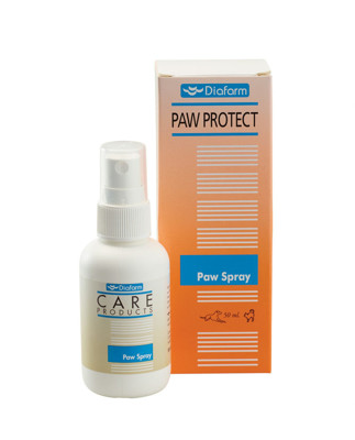 DIAFARM Paw wax spray letenėlių purškalas su alijošiumi šunims, 50 ml paveikslėlis