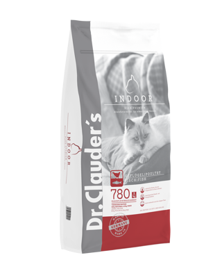 DR. CLAUDER'S High Premium Indoor sausas pašaras naminėms katėms 10 kg paveikslėlis