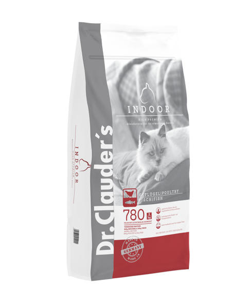 DR. CLAUDER'S High Premium Indoor sausas pašaras naminėms katėms 10 kg paveikslėlis DR. CLAUDER'S High Premium Indoor sausas pašaras naminėms katėms 10 kg paveikslėlis