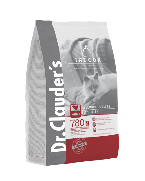 DR. CLAUDER`S Indoor sausas maistas namuose gyvenančioms katėms, 4 kg paveikslėlis
