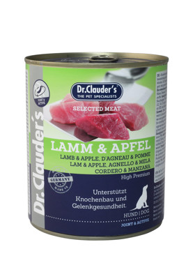 DR. CLAUDER'S Lamb&apple konservai šunims su ėriena ir obuoliais, 800 g paveikslėlis