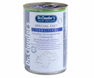 DR. CLAUDER'S Special diet sensitive konservai jautriems šunims su ėriena ir ryžiais, 400 g paveikslėlis