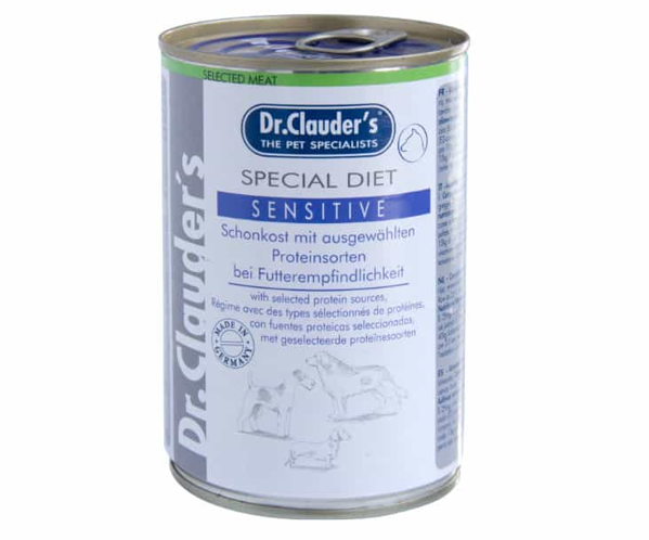 DR. CLAUDER'S Special diet sensitive konservai jautriems šunims su ėriena ir ryžiais, 400 g paveikslėlis