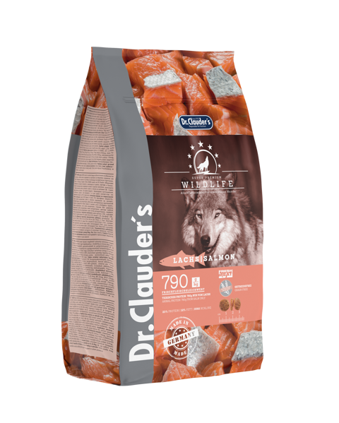DR. CLAUDER'S  Wildlife Salmon sausas pašaras šunims su lašiša 2 kg paveikslėlis DR. CLAUDER'S  Wildlife Salmon sausas pašaras šunims su lašiša 2 kg paveikslėlis