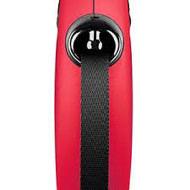 FLEXI New classic M tape automatinis pavadėlis šunims iki 25kg, juosta 5m, raudonas paveikslėlis