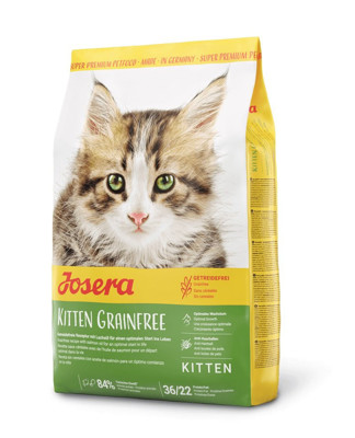 Josera Kitten Grainfree begrūdis sausas maistas augančioms, katingoms ir žindančioms katėms 10kg paveikslėlis