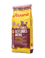 JOSERA POULTRY MENU sausas maistas suaugusiems šunims su paukštiena, 12,5 kg paveikslėlis