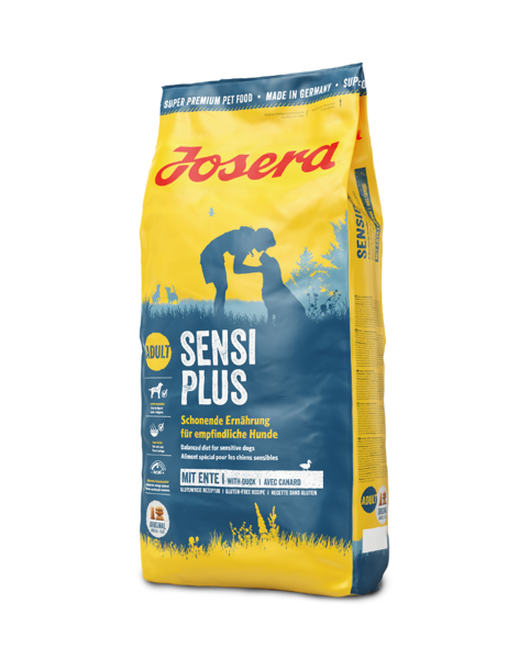 JOSERA SENSIPLUS sausas maistas suaugusiems jautriems šunims su paukštiena, 12,5 kg paveikslėlis