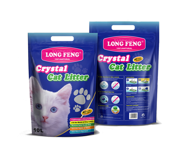 LONG FENG silikoninis kraikas, aromatizuotas levandų kv. 10l paveikslėlis