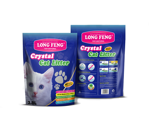 LONG FENG silikoninis kraikas, aromatizuotas levandų kv. 3,8 l paveikslėlis