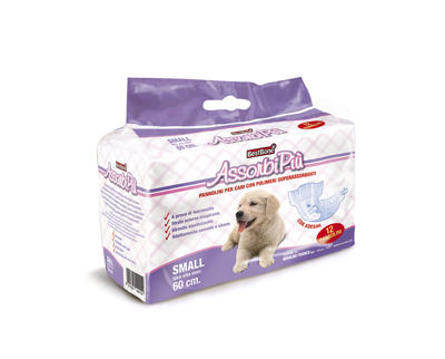 RECORD vienkartinės sauskelnės šunims S, 12 vnt. paveikslėlis