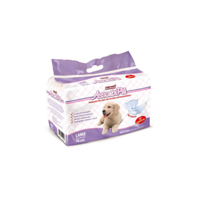 RECORD vienkartinės sauskelnės šunims L , 12 vnt. paveikslėlis