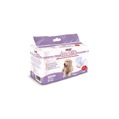 RECORD vienkartinės sauskelnės šunims M, 12 vnt. paveikslėlis