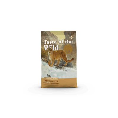 TASTE OF THE WILD Canyone River sausas maistas katėms su lašiša ir upėtakiu, 2 kg paveikslėlis