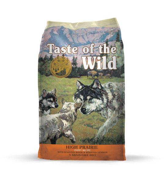 TASTE OF THE WILD High Prairie Puppy sausas maistas su bizoniena šuniukams, 12,2 kg paveikslėlis