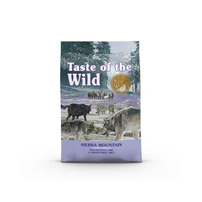 TASTE OF THE WILD High Sierra Mountain sausas maistas šunims su ėriena, 12,2 kg paveikslėlis
