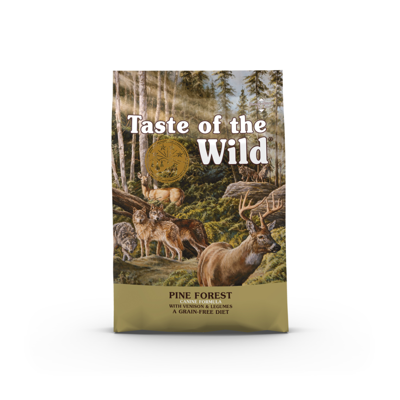 TASTE OF THE WILD Pine Forest sausas maistas šunims su elniena, 12,2 kg paveikslėlis